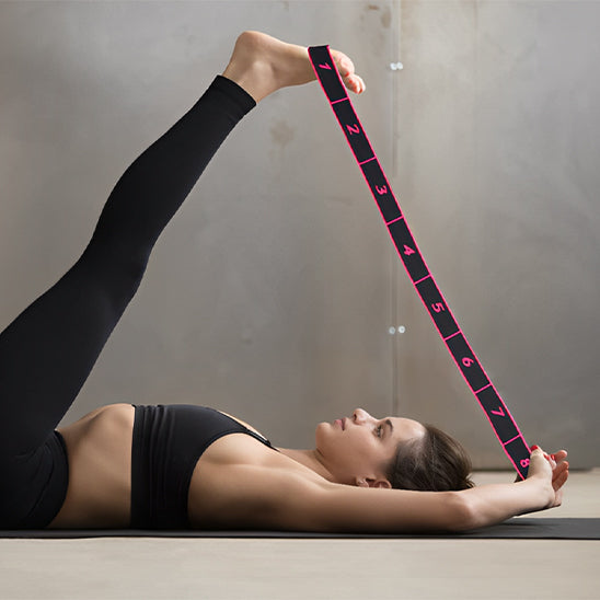 sport elastique etirement quadriceps