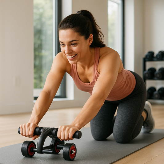 ab wheel femme fitness