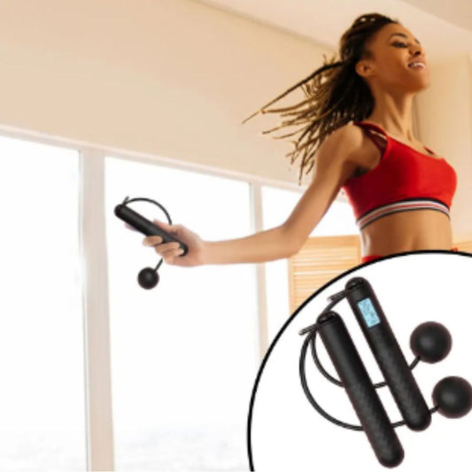 corde a sauter sans fil compteur noir