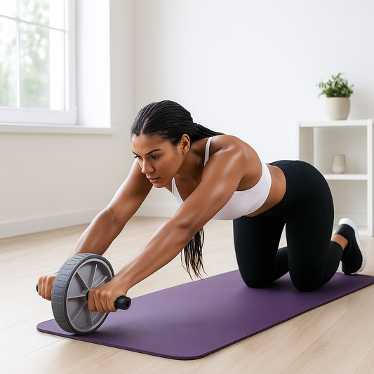 roue abdominale femme muscle